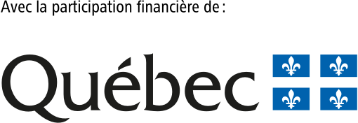 Avec la participation financière de Québec
